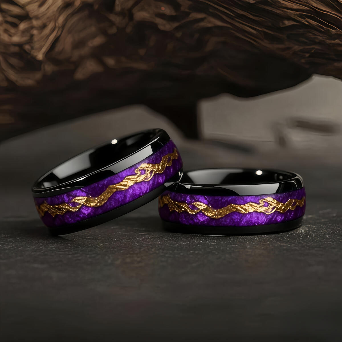 خاتم رجالي أنيق من الفولاذ الم - مراجعة Gymnastic Ring Wood وسعره