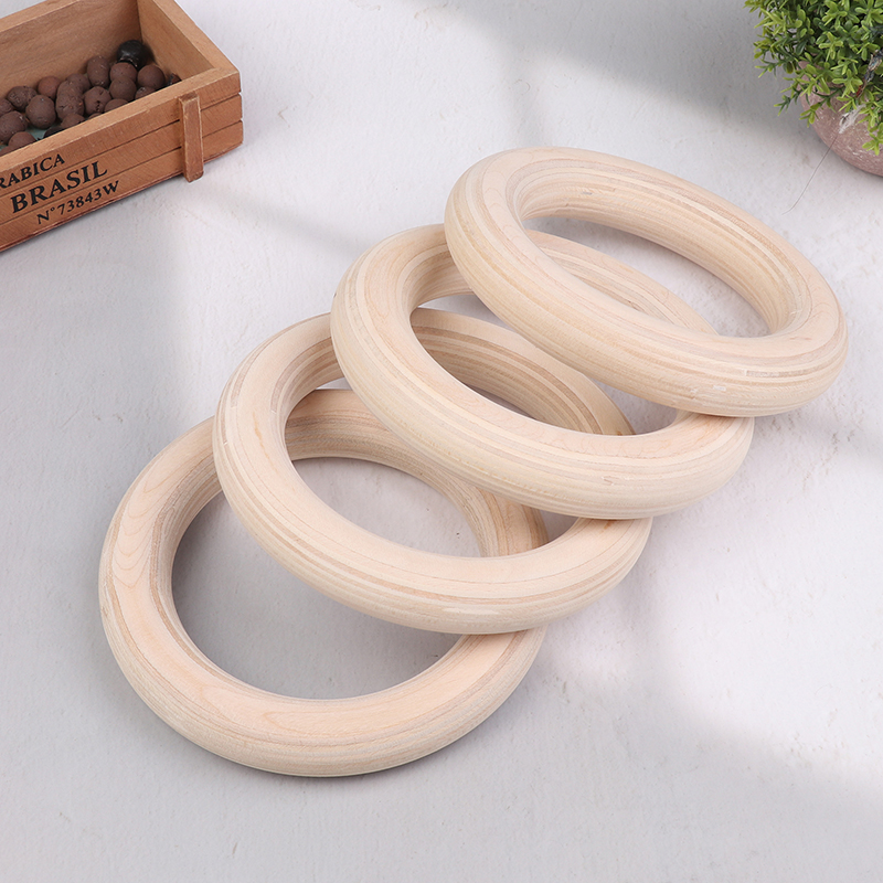 2 قطعة/زوج حلقة خشبية المحمولة - مراجعة Gymnastic Ring Wood وسعره