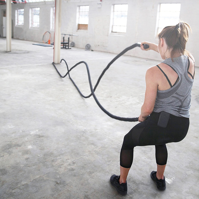 حبل تدريب للياقة البدنية بطول  - مراجعة Crossfit No Equipment وسعره