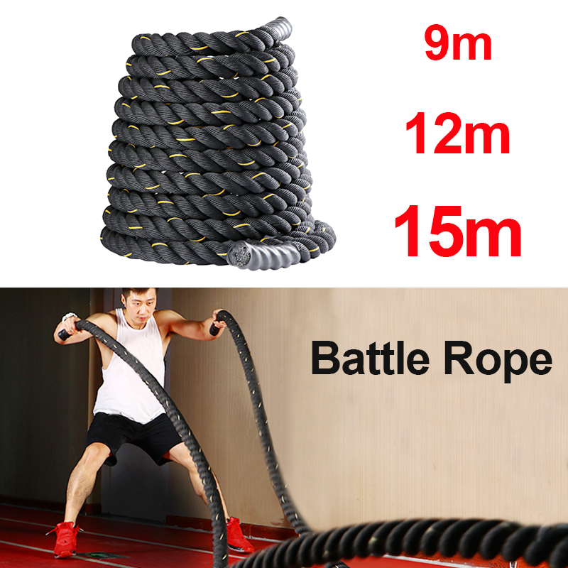حبل تدريب للياقة البدنية بطول  - مراجعة Crossfit No Equipment وسعره